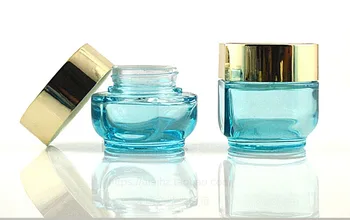 Modrá S spp+dieťa modré sklo 30 g 50 g sklenených nádob kozmetika, Sklo Krém Pohárov Zlatá spp Kozmetický krém fľaša na jar 50pcs/veľa