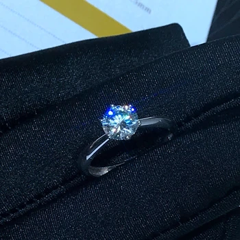 Moissanite,0.8 karát Super hot predaj, porovnateľné s diamantmi, nádherné remeselné