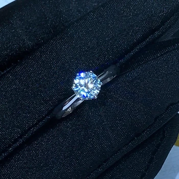 Moissanite,0.8 karát Super hot predaj, porovnateľné s diamantmi, nádherné remeselné