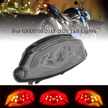 Motocykel Sekvenčné LED zadné Svetlá Brzdy Zadné smerovku Integrované Svetlo na Suzuki GSXS 750 1000 F/Z 2017-2020