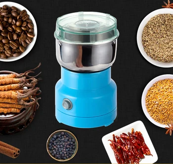 Multifunkčné Rozbiť Stroj Brúska Domácnosti Mlyn Prášok Elektrické frézka Brúska na Suché Potraviny Coffee Bean
