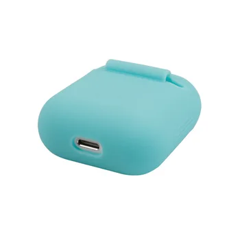 Mäkké Silikónové puzdro Slúchadlá pre Apple Airpods prípade, Bluetooth Bezdrôtové Slúchadlá Ochranný Kryt Krabica pre Vzduch Struky Ucho Struky Taška