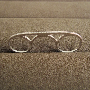 Móda AAA zirkónmi,Klasické lineárne povrchu štíhla tri prst prsteň ,Svadba&Party Šperky pre Ženy.RC016