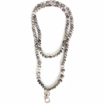 Móda ručné Prírodného kameňa perličiek môžete zavesiť certifikát náhrdelník Pre Ženy šperky darček
