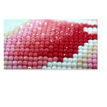 NOVÉ Vyšívanie, Diy Diamond Maľovanie 3d Diamond Výšivky Rose &Coffee Cup Vzor Cross Stitch Celej Mozaiky Hobby Remeslá