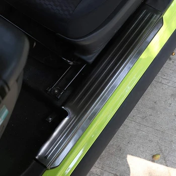 Na Suzuki Jimny 2019+ Dvere Auta Stráže Vonkajšia Bariéra, Lišty Prahové Lišty Auto Interiérové Doplnky 2ks