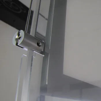 Na jednej Strane Magnetické Crystal Rám LED Svetelné Znaky LIghtbox Okna Visí Displej pre Realitná kancelária