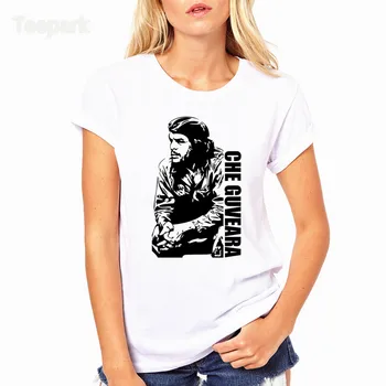 Na kolenách Che Guevara Módne Letné Ženy T-shirt topy Krátky Rukáv Topy Oblečenie O-neck T shirt Pre Ženy HWP4127