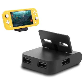 Nabíjací Dok pre Nintendo Prepínač Lite Mini Prenosné Nabíjacie Stanice pre Nintendo Switch s USB HUB