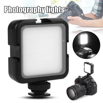 Nabíjateľná 42 Led Vyplniť Svetla 6000K Prenosné Svetlo na videosnímanie Fotoaparát Vyplniť Lampa Fotografia Príslušenstvo AS99