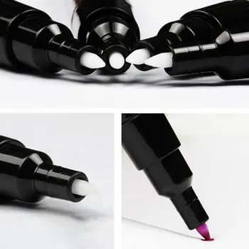 Nail Art Pen Maľovanie Nechtov Nástroj na Kreslenie Pero Pre UV Gél Manikúra DIY Umenie Marker Pero na Nechty Krásy Dodávky