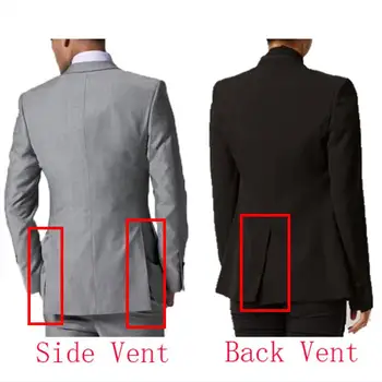Najnovšie Dizajn Bežné Čierne Obleky Mužov 2019 Business Sako Dvojité Breasted trajes de hombre Kostým Homme Slim Terno Masculino