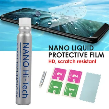 Nano Tekuté Screen Protector Univerzálny Nano Tech 9D 6D 5D 4D 3D Zakrivené Tvrdené Sklo Fólia pre iPhone, 8 X XR Huawei Mate 20 P30