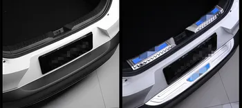Nerezová Oceľ zadný zadný kufor Parapet Šúchať Doska Ochrany peda Auto príslušenstvo Pre Mazda CX-3 CX3 2016 2017