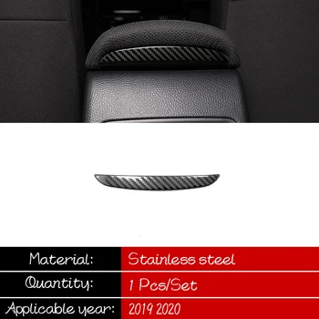 Nerezová oceľ Pre Toyota Corolla 2019 2020 Auto Zadnej Opierke Úložný box Flitrami Kryt Výbava Auta styling príslušenstvo 1pcs