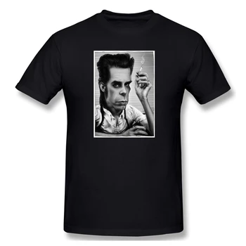 Nick Cave Nick A Jaskyňa(3) v Pohode Mužov Základné Krátky Rukáv T-Shirt R222 Tees Topy Európskej Veľkosť