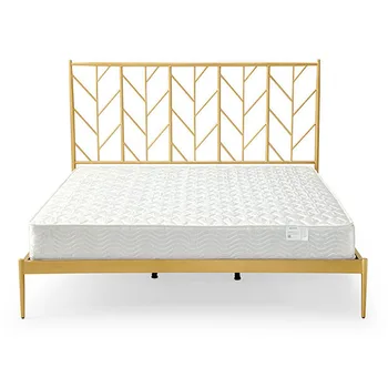 Nordic furniture Nordic web celebrity bed princess metal bed double bed combination modern 1.8m iron bed