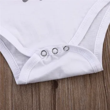 Novorodenca chlapčeka Oblečenie Kombinézu Krátka Hra klávesnice Tlač Jumpsuit Oblečenie Oblečenie