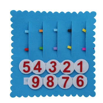 Nové 1Set netkanej Textílie, Vyučovanie Mš Príručka Montessori Učebné Pomôcky Matematické Hračka Diy Väzbe Skoré Vzdelávanie Vzdelávanie Hračka