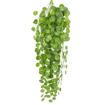Nové 4Pcs Umelé Ivy Leaf Garland Falošné Rastliny Visí Begonia Listy Brečtanu Garland Stenu, Dekorácie, Party, Svadobné Vína