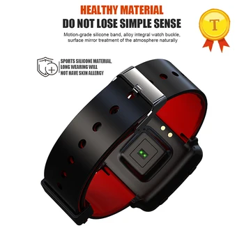 Nové Automatické kontinuálne heart rate Monitor snímača Tlaku Krvi Smart Kapela Inteligentný Náramok Fitness Tracker Krokomer Hodinky