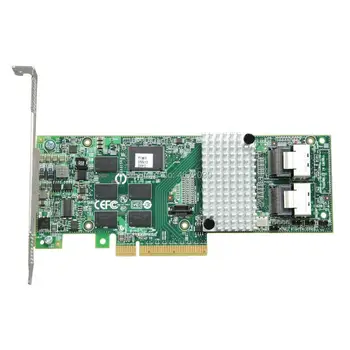 Nové Broadcom Avago LSI MegaRAID SAS 9261-8i 8 port 512 MB cache SFF8087 6Gb RAID0.1.5.6 slot karty PCI-E 2.0 X8 Radič Karty
