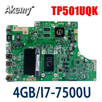 Nové ERILLES TP501UQ doske pre ASUS VivoBook TP501UQK TP501UQ TP501UB TP501U doske Testované OK I7-7500U GeForce GPU 940MX
