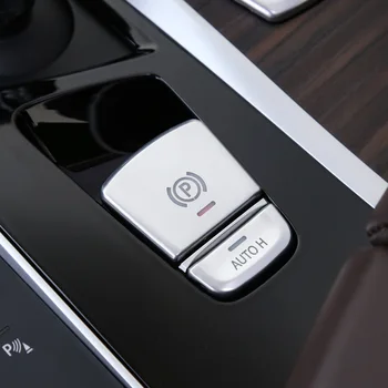 Nové G30 Volantu, Multimediálny Panel Tlačidlo Nálepky Výbava Kryt Pre BMW 5 Series G30 G31 2018-2019 Auto Príslušenstvo, ABS Chrome