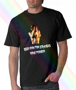 Nové Iggy Pop A Stooges Raw Power tričko tričko Bavlna Dotlač S 4Xl Tn785