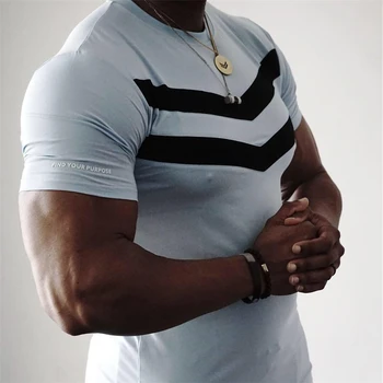 Nové Muži T-shirt Bavlna Krátke Rukávy čierne Tielko Muž Pevných prúžok Mens Tee Letné Oblečenie Značky Homme camiseta masculina