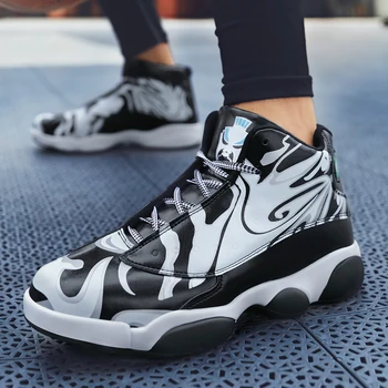 Nové farby zodpovedajúce pánske basketbalové topánky móda bežné farby zodpovedajúce pánske basketbalové topánky high-top bežné basketbalovú obuv