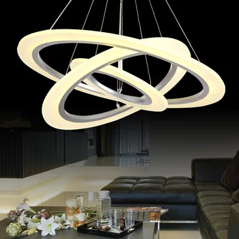 Nové kolo akryl stropné svietidlo Art sanie obývacia izba, spálňa reštaurácia osvetlenie LED stropné svietidlá