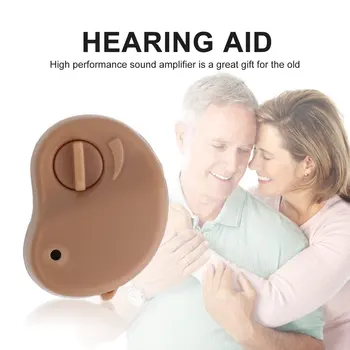 Nové sluchadla, Prenosné Malé Mini Osobný Zosilňovač Zvuku Do Ucha Hlasitosti Tónu Nastaviteľné Hearing Aids Drop Shipping