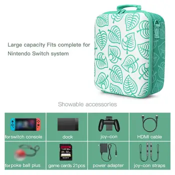 Nový Úložný Vak pre Nintendo Prepínač Taška Cestovné puzdro Radič Pevného Vykonávať Prenosné Shockproof Vrecko na Zips Rukoväť Vykonávať Konzoly