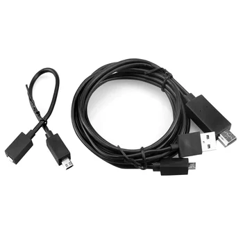 Náhrada za Pozn.2/3 S2/S3/S4/S5 HD Displej Univerzálny Kábel TV Video Converter, Adaptér, USB Kábel
