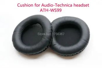 Náhradné Ušné vankúšiky Kompatibilný pre Audio-Technica ATH-W99 ATH-WS99BT ATH-ES10 ATH-ESW10 headset.Pôvodné chrániče sluchu/Vysokej kvality