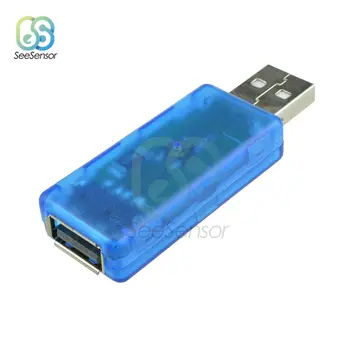 OLED displej USB detektor voltmeter Kapacita Nabíjačky napájací Prúd Napätie Detektora Tester Meter so Prípade, 3,7 V-9.99 V 0-3A
