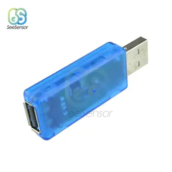 OLED displej USB detektor voltmeter Kapacita Nabíjačky napájací Prúd Napätie Detektora Tester Meter so Prípade, 3,7 V-9.99 V 0-3A