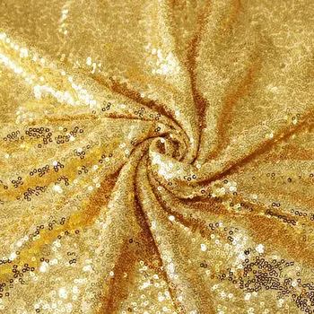 Obdĺžnik Lesk Sequin Stolové Prestieranie Handričkou Rose Gold, Svadobné Xmas Party Dekor 30cmx240cm