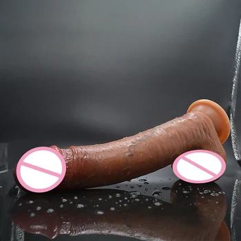 Obrovské umelé penisy Pre Ženy, Realistický Penis Ženy Masturbácia Nástroj Lesbické Pošvy G-bod Stimulátor Erotické Stroj Análny Sex Hračky