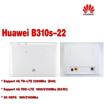 Odomknúť Nové Príchodu Huawei B310 B310s-22 s Anténou 150Mbps 4G LTE CPE WIFI ROUTER, Modem so Sim Kartu Až do 32 Zariadení