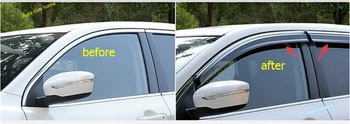 Okno Clony Proti Oslneniu Markízy, Vietor, Dážď Deflektor Clonu Stráže Vetrací Otvor, Ochrana Auta Pre Nissan Qashqai J11 - 2020 Auto Príslušenstvo