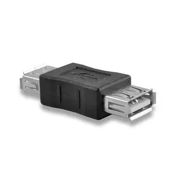 Onsale 1pc USB 2.0 Ženy, na Ženy Adaptér Converter Black Kvalitný USB Adaptéry Spojka Konektor Mayitr