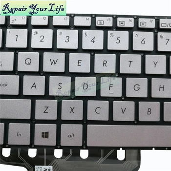 Opravu Si Život notebook klávesnica pre Asus T300CHI T300 CHI US klávesnica, striebro nové 9z.nc7pu.201 0knb0-2124us00