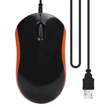 Optická USB LED Káblové Hry Myš, Myši, Nízkou úrovňou šumu Ergonomické Tichý Počítač PC, Notebook Príslušenstvo