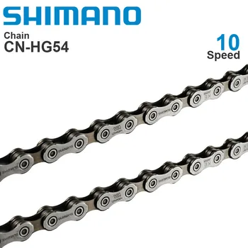 Original SHIMANO DEORE HG54 - 10-Rýchlosť Reťaze Bicyklov - Super Úzky - HG-X - MTB Reťazca 114L s Rýchly Odkaz