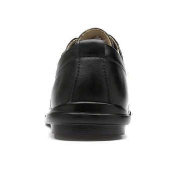 Originálne Kožené Topánky Mužov Krava Kožené Členkové Topánky Muž Vonkajšie Vysoká Kvalita Mužov Bytov Jar Business Formálne Topánky