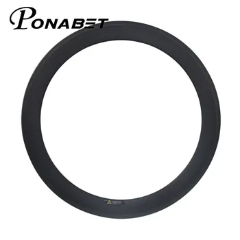 PONABET 25 mm šírka Čína factory uhlíka rim 38 mm/50 mm/60 mm/88mm clincher/rúrkové uhlíka ráfiky/kruhy na bicykli rim dvojkolesia rim