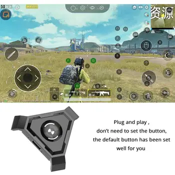 PUBG Mobile Gamepad Radič Herné Klávesnice, Myši Converter Pre Android Telefónu k POČÍTAČU Adaptér Bluetooth Bluetooth 4.1 Adaptér