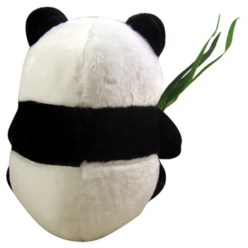 Panda Bábika Plyšové Hračky, Kreslené Kawaii Panda, Pre Deti Darček Medveď S Bambusové Listy Plyšáka Mäkký Vankúš
